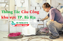 Chuyên Thông Tắc Cầu Cống khu vực TP. Bà Rịa